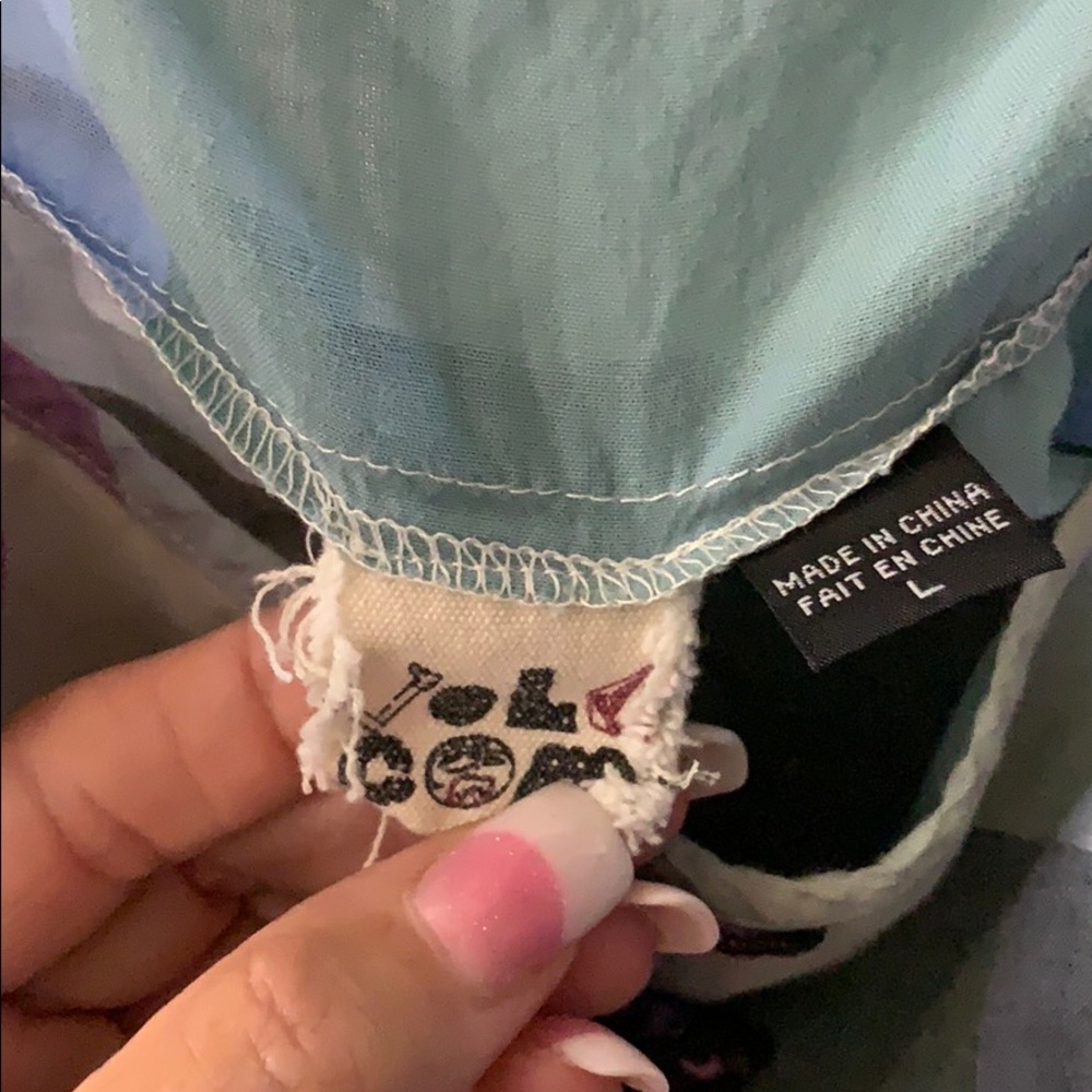 Volcom Junior Spaghetti String Top L - image 3